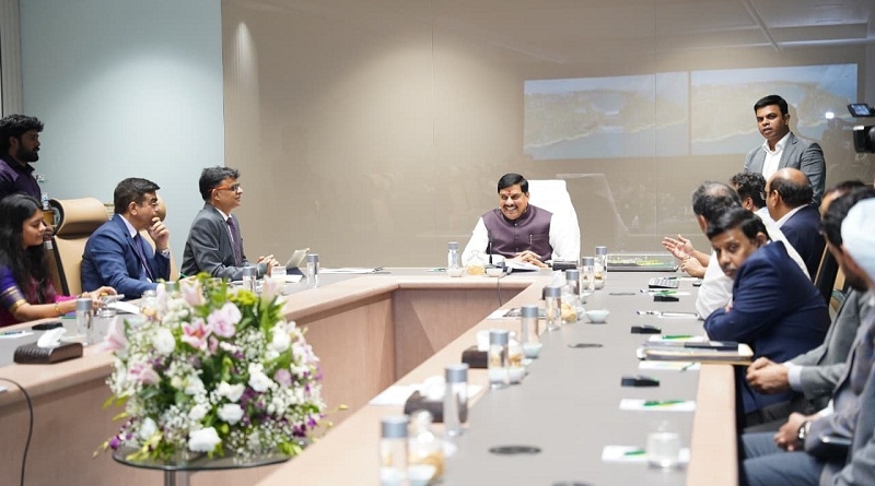 मुख्यमंत्री की हैदराबाद में ग्रीनको कम्पनी के अधिकारियों के साथ बैठक
