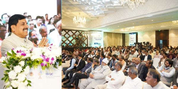 हैदराबाद में आयोजित ‘इन्वेस्टमेंट अपॉर्चुनिटीज इन मध्य प्रदेश’ सत्र हैदराबाद में आयोजित ‘इन्वेस्टमेंट अपॉर्चुनिटीज इन मध्य प्रदेश’ सत्र