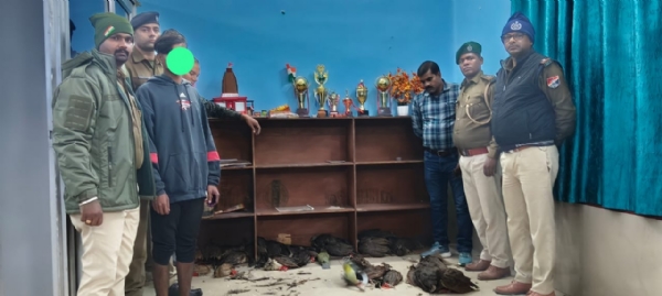 वन्य जीव तस्कर गिरफ्तार