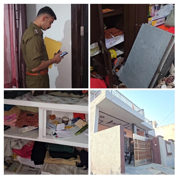 Thieves are emboldened in Kathua; around 18 tolas of gold were stolen from a house in Shivanagar area. Thieves are emboldened in Kathua; around 18 tolas of gold were stolen from a house in Shivanagar area.