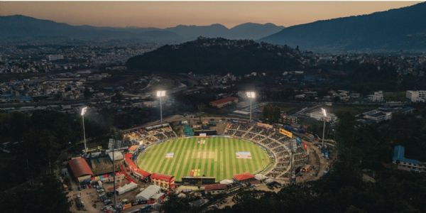 नेपाल का क्रिकेट ग्राउंड जहां एन पी एल का खेल हो रहा