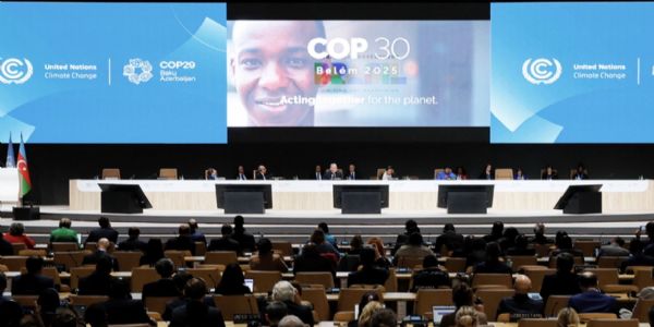 कॉप-30 का प्रतीकात्मक चित्र कॉप-30 का प्रतीकात्मक चित्र