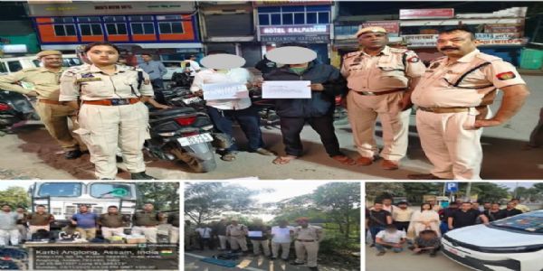 असम पुलिस का सिनेमैटिक एक्शन, भारी मात्रा में ड्रग्स जब्त