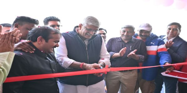 केंद्रीय मंत्री ने किया मगन सिंह राजवी फुटबॉल अकादमी और गर्ल्स हॉस्टल का उद्घाटन