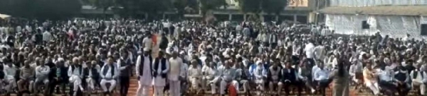 चमार सम्मेलन में उपस्थित जनता।