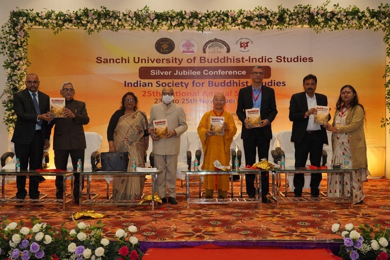 सांची विवि में इंडियन सोसायटी फॉर बुद्धिस्ट स्टडीज का रजत जयंती सम्मेलन