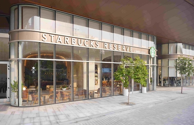 टाटा स्टारबक्स के गुरुग्राम स्टोर का जारी फोटो