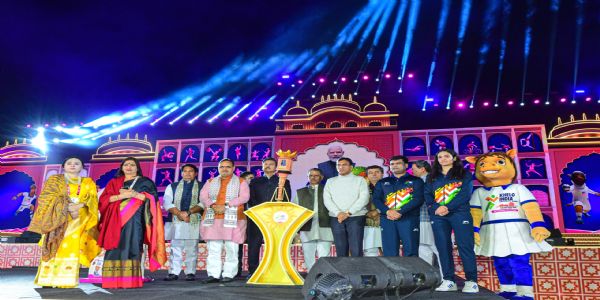 खेलो इंडिया यूनिवर्सिटी गेम्स का उद्घाटन समारोह