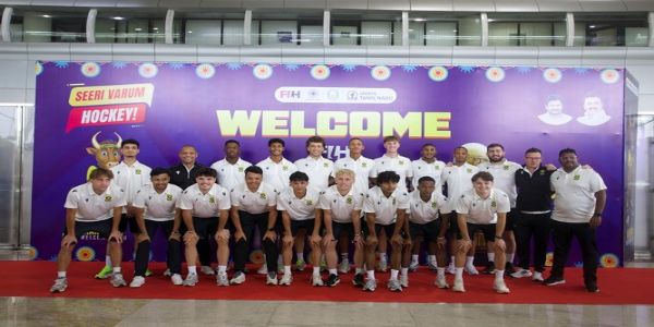 एफआईएच जूनियर हॉकी वर्ल्ड कप तमिलनाडु 2025: मलेशिया, मिस्र, नामीबिया, इंग्लैंड और दक्षिण अफ्रीका के खिलाड़ी मदुरै पहुंचे, न्यूजीलैंड की टीम चेन्नई उतरी