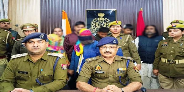 बरेली निवासी अपहृत व्यक्ति को अपहरणकर्ताओं के चंगुल से छुड़ाया, दो महिला समेत सात गिरफ्तार