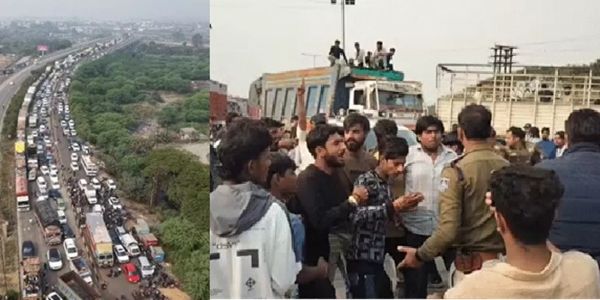 रायसेन : बच्ची से दुष्कर्म को लेकर आक्रोश जारी, सड़कों पर उतरे लोग, मंडीदीप-भोपाल हाईवे पर लगा 14 किमी का जाम