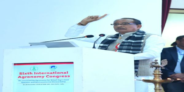 कृषि में विज्ञान के माध्यम से खाद्यान्न उत्पादन में नए कीर्तिमान स्थापित किएः शिवराज