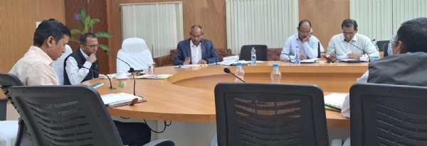 प्रधानमंत्री धन-धान्य कृषि योजना के कार्ययोजना निर्माण की प्रारंभिक तैयारी हेतु समीक्षा बैठक आयोजित प्रधानमंत्री धन-धान्य कृषि योजना के कार्ययोजना निर्माण की प्रारंभिक तैयारी हेतु समीक्षा बैठक आयोजित