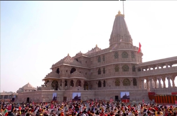 राम मंदिर ध्वजारोहण राम मंदिर ध्वजारोहण