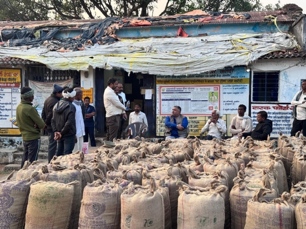 धान खरीदी केंद्र निरीक्षण धान खरीदी केंद्र निरीक्षण