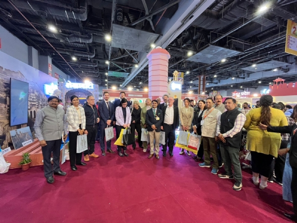 राजस्थान मंडप में भारतीय अंतरराष्ट्रीय व्यापार मेले बन रहे आकर्षण का केन्द्र राजस्थान मंडप में भारतीय अंतरराष्ट्रीय व्यापार मेले बन रहे आकर्षण का केन्द्र