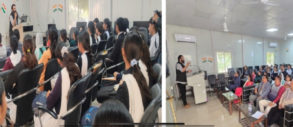 Lectures were organised on menstrual hygiene and prevention of communicable diseases. Lectures were organised on menstrual hygiene and prevention of communicable diseases.