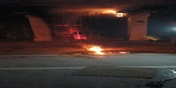 जामा मस्जिद में आग लगाने की घटना के पांच आरोपित गिरफ्तार