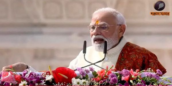 राम मंदिर पर ध्वजारोहण के साथ सदियों की वेदना आज विराम पा रही है: नरेन्द्र मोदी