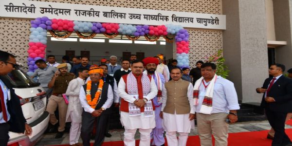 मुख्यमंत्री ने बाली में 110 करोड़ रुपये से ज्यादा के विकास कार्यों का किया लोकार्पण एवं शिलान्यास