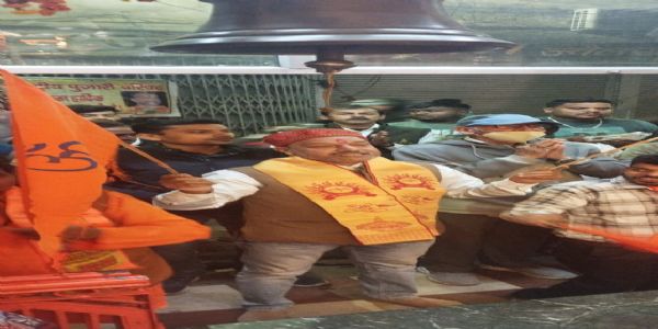 शिखर ध्वजारोहण उत्सव : मुरादाबाद के 101 मंदिरों में हुए धार्मिक अनुष्ठान