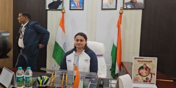 बिहार की खेल मंत्री श्रेयसी सिंह ने ग्रहण किया पदभार , कहा- बिहार को खेलों में अग्रणी राज्य बनाना लक्ष्य