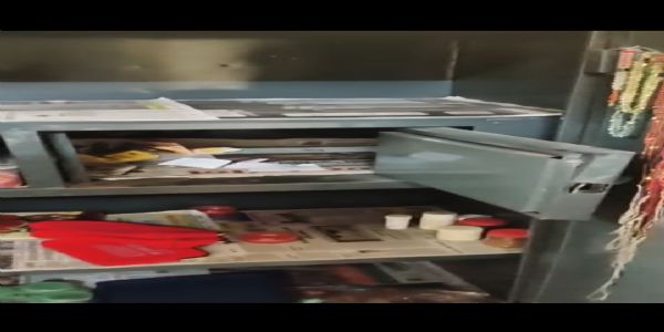 मीरजापुर: ज्लवैर्स की दुकान में लाखाें की चाेरी