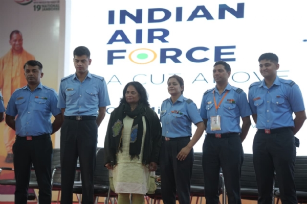 19वीं राष्ट्रीय जम्बूरी – विंग कमांडर सुजाता तिवारी 19वीं राष्ट्रीय जम्बूरी – विंग कमांडर सुजाता तिवारी