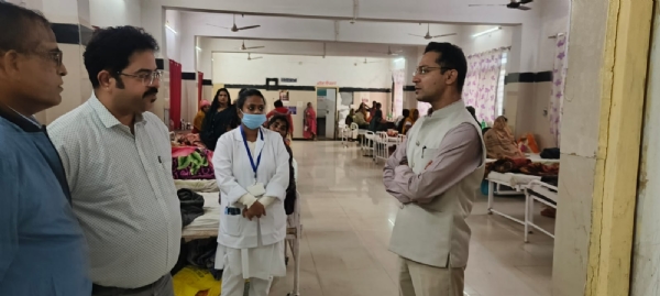 अशोकनगर: अस्पताल में मरीजों के मनोरंजन के लिए लगेंगे टीव्ही अशोकनगर: अस्पताल में मरीजों के मनोरंजन के लिए लगेंगे टीव्ही