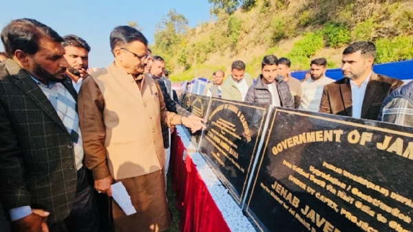 Rana laid the foundation stone for projects worth over Rs 80 crore in Mankot. Rana laid the foundation stone for projects worth over Rs 80 crore in Mankot.