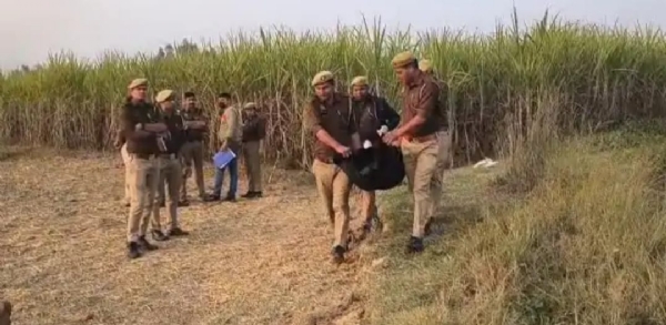 वो खेत जिसमे शव मिला वो खेत जिसमे शव मिला