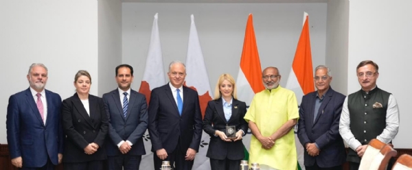 साइप्रस गणराज्य के संसदीय प्रतिनिधिमंडल ने की राज्य सभा के सभापति सी. पी. राधाकृष्णन से मुलाकात साइप्रस गणराज्य के संसदीय प्रतिनिधिमंडल ने की राज्य सभा के सभापति सी. पी. राधाकृष्णन से मुलाकात