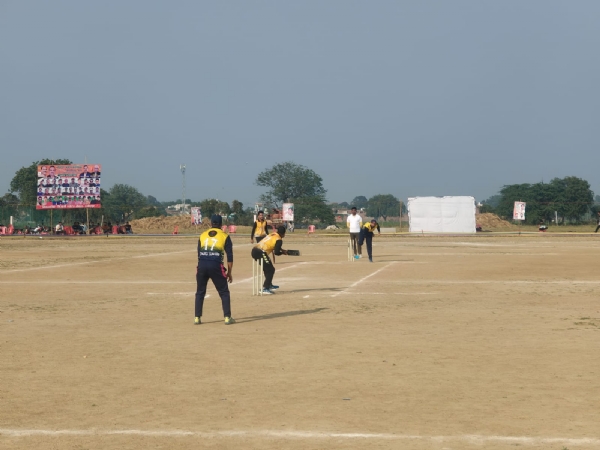 क्रिकेट टूर्नामेंट में केजीएन ने 25 रनों से दी शिकस्त