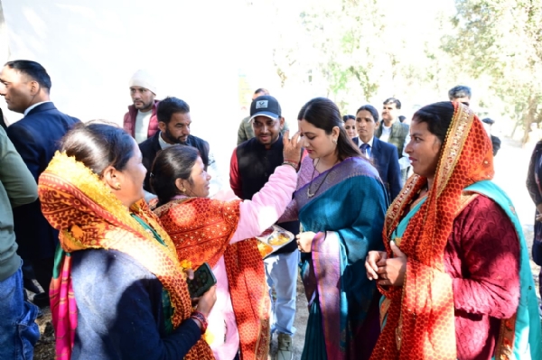 गीता धामी का चंपावत दौरा