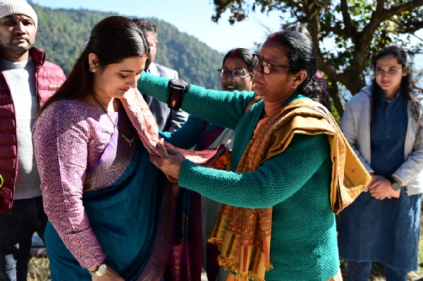 गीता धामी का चंपावत दौरा