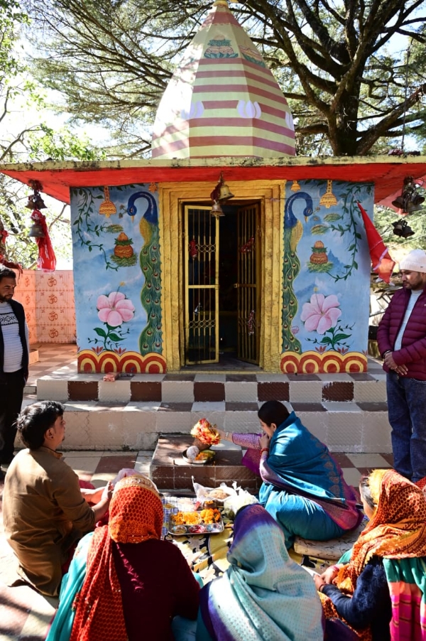 गीता धामी का चंपावत दौरा