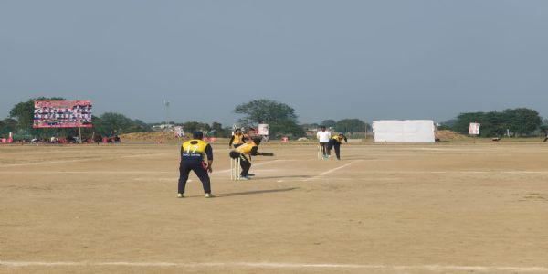 क्रिकेट टूर्नामेंट में केजीएन ने 25 रनों से दी शिकस्त