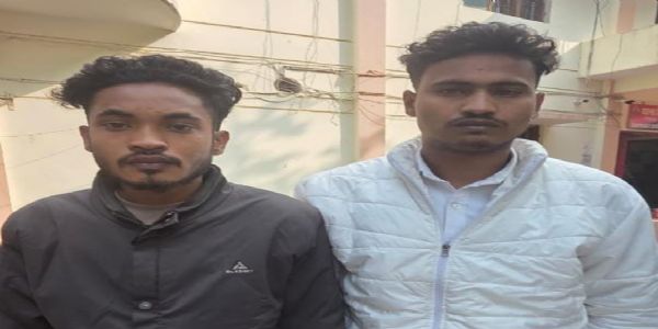 अवैध हेरोइन बेचने वाले दो आरोपित गिरफ्तार