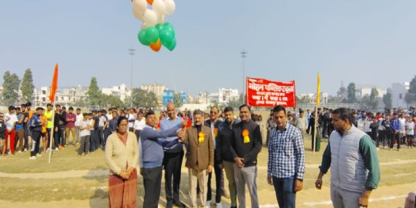 युवा कल्याण एवं प्रादेशिक विकास दल विभाग द्वारा विधायक खेल स्पर्धा का शुभारंभ