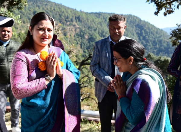 गीता धामी का चंपावत दौरा
