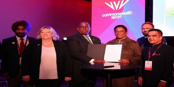 अहमदाबाद को मिला 2030 कॉमनवेल्थ सेंचुरी गेम्स की मेजबानी का अधिकार अहमदाबाद को मिला 2030 कॉमनवेल्थ सेंचुरी गेम्स की मेजबानी का अधिकार