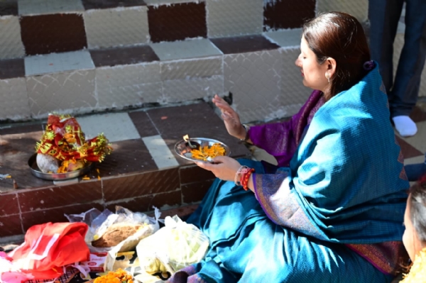 गीता धामी का चंपावत दौरा