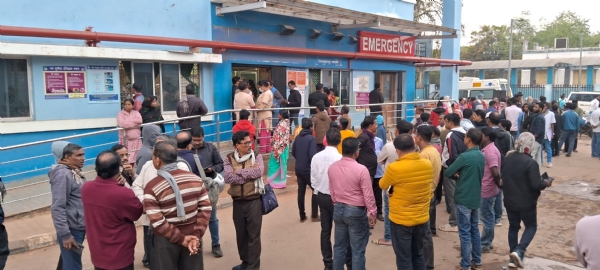 दुर्घटना में मौत च्यांगडोबा हाइस्कूल के प्रधान शिक्षक चिन्मय कोणार।