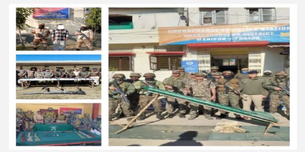 Security Forces Seize Large Cache of Arms and Explosives in Multiple Manipur Operations related images. Security Forces Seize Large Cache of Arms and Explosives in Multiple Manipur Operations related images.