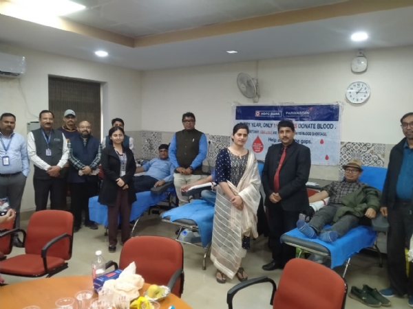 खाद्य प्रौद्योगिकी विभाग में रक्तदान