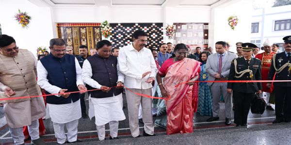 राष्ट्रपति मुर्मु ने ओडिशा राजभवन परिसर में ‘कलिंग अतिथि निवास’ का उद्घाटन किया