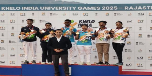 खेलो इंडिया यूनिवर्सिटी गेम्स में मप्र के खिलाड़ियों का दमदार प्रदर्शन, दो गोल्ड समेत जीते 4 पदक