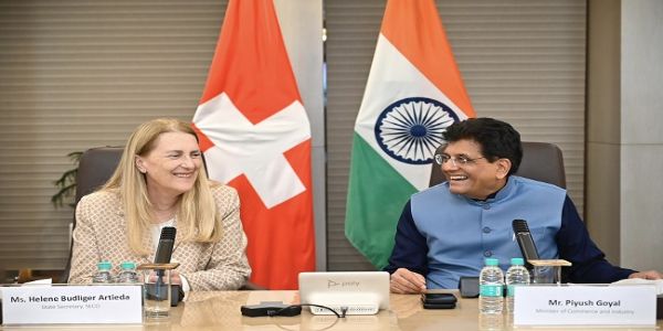 भारत-स्विट्जरलैंड के बीच व्यापार वार्ता तेज, फार्मा निवेश पर दिया जोर