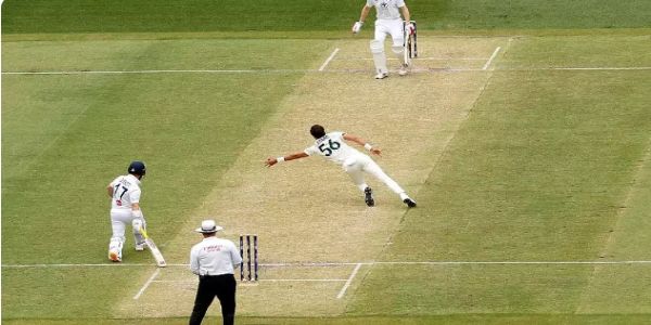 पर्थ में खेले गए मैच का दृश्य