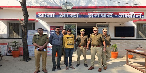 (अपडेट) गैंगस्टर एक्ट में वांछित दाे इनामी बदमाश गिरफ्तार